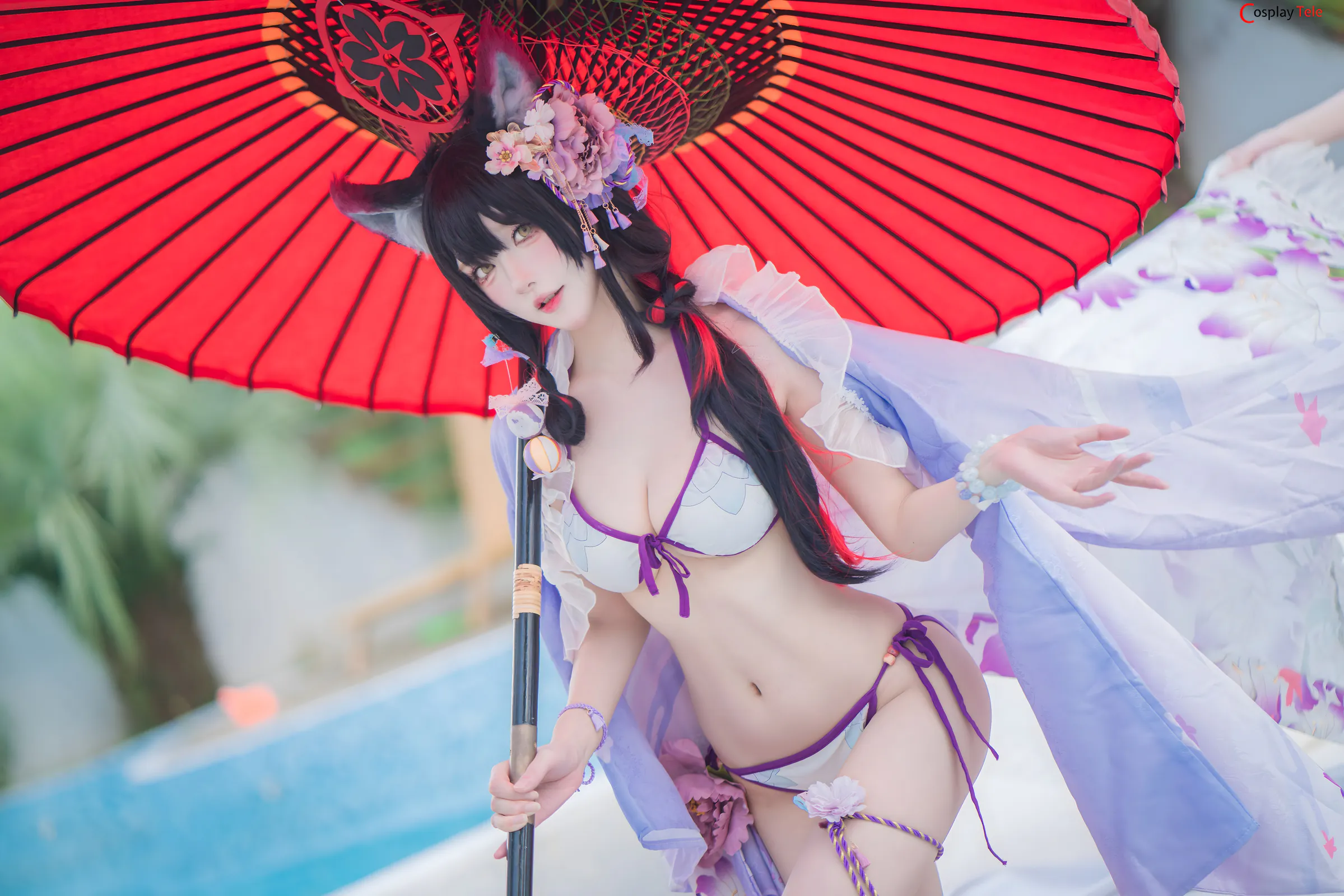 Abaoyeshitunia1 cosplay Kosaka Wakamo Swimsuit 16