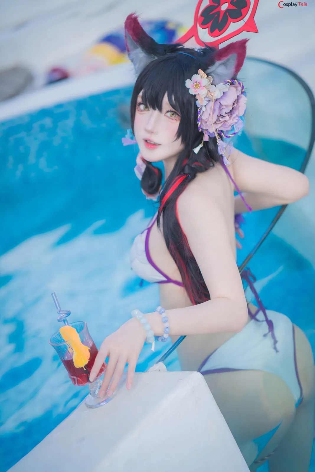 Abaoyeshitunia1 cosplay Kosaka Wakamo Swimsuit 26