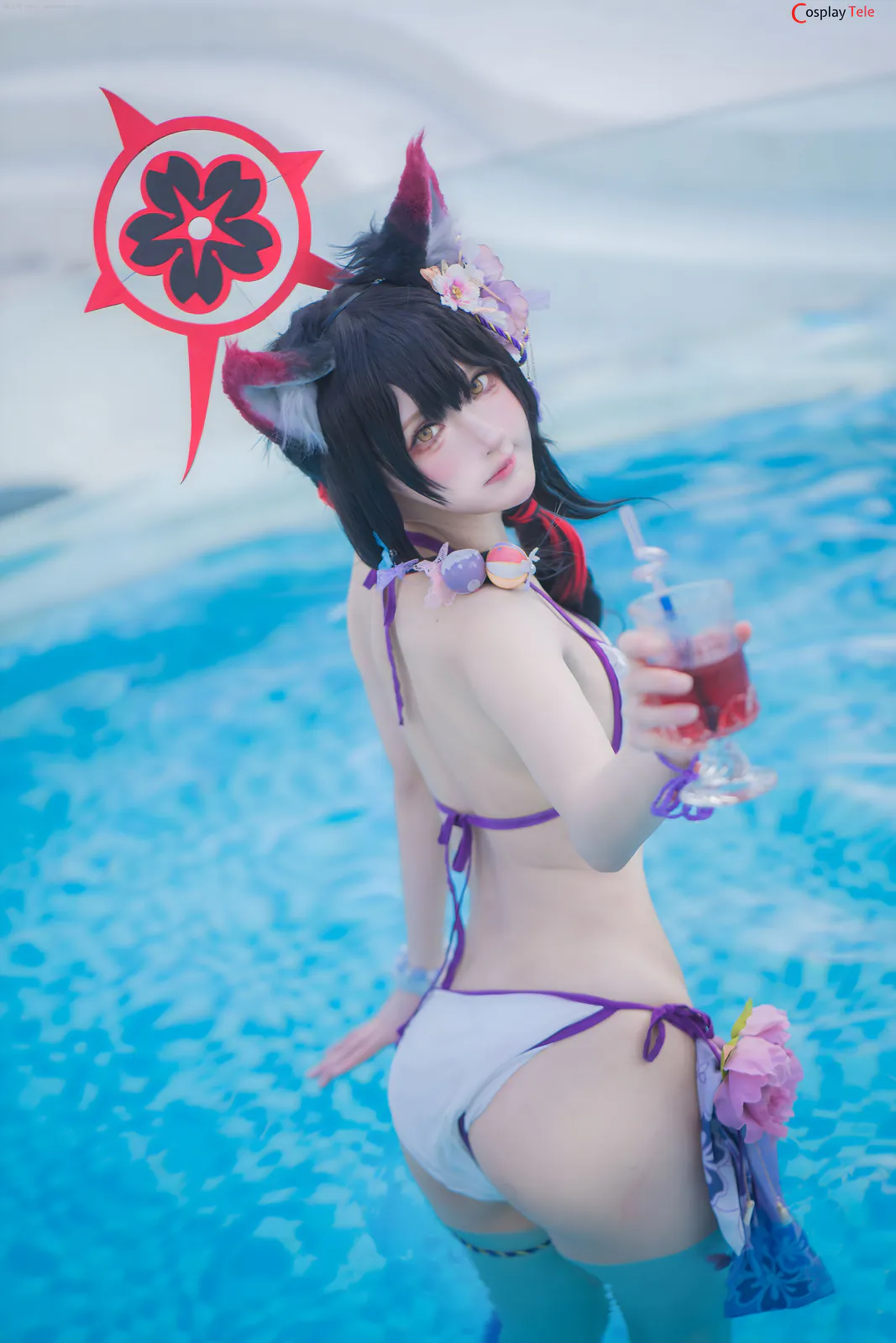 Abaoyeshitunia1 cosplay Kosaka Wakamo Swimsuit 27