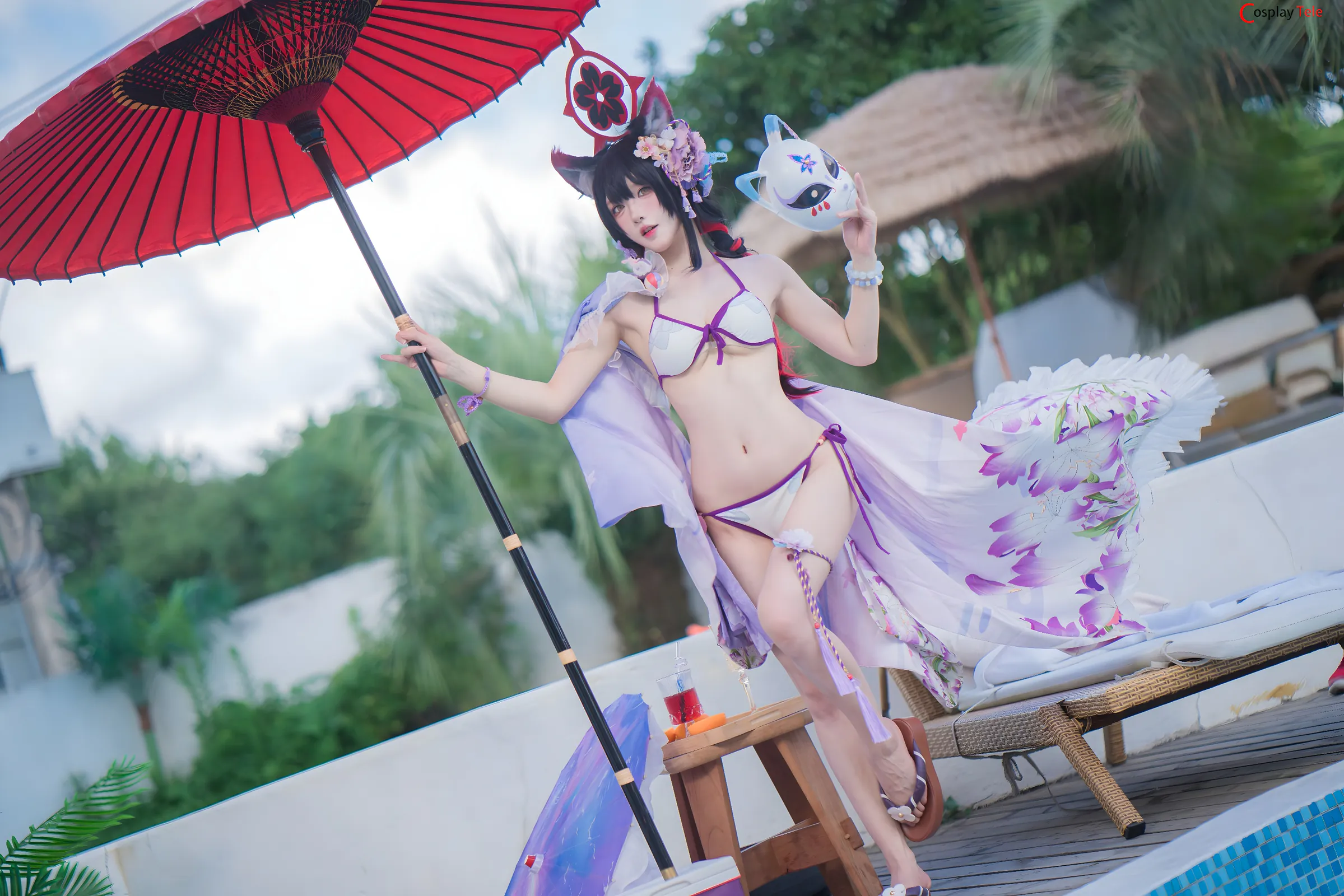 Abaoyeshitunia1 cosplay Kosaka Wakamo Swimsuit 32