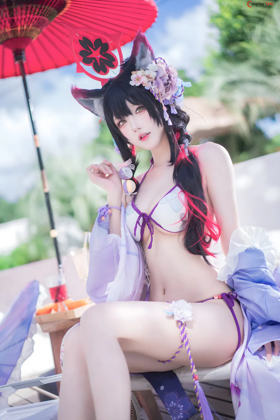 Abaoyeshitunia1 cosplay Kosaka Wakamo Swimsuit 3