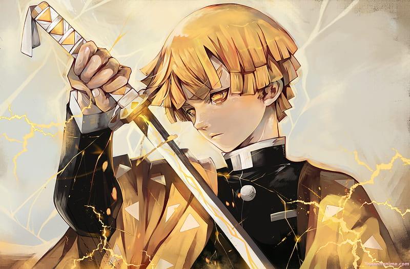 ảnh Zenitsu Agatsuma ngầu đẹp 36