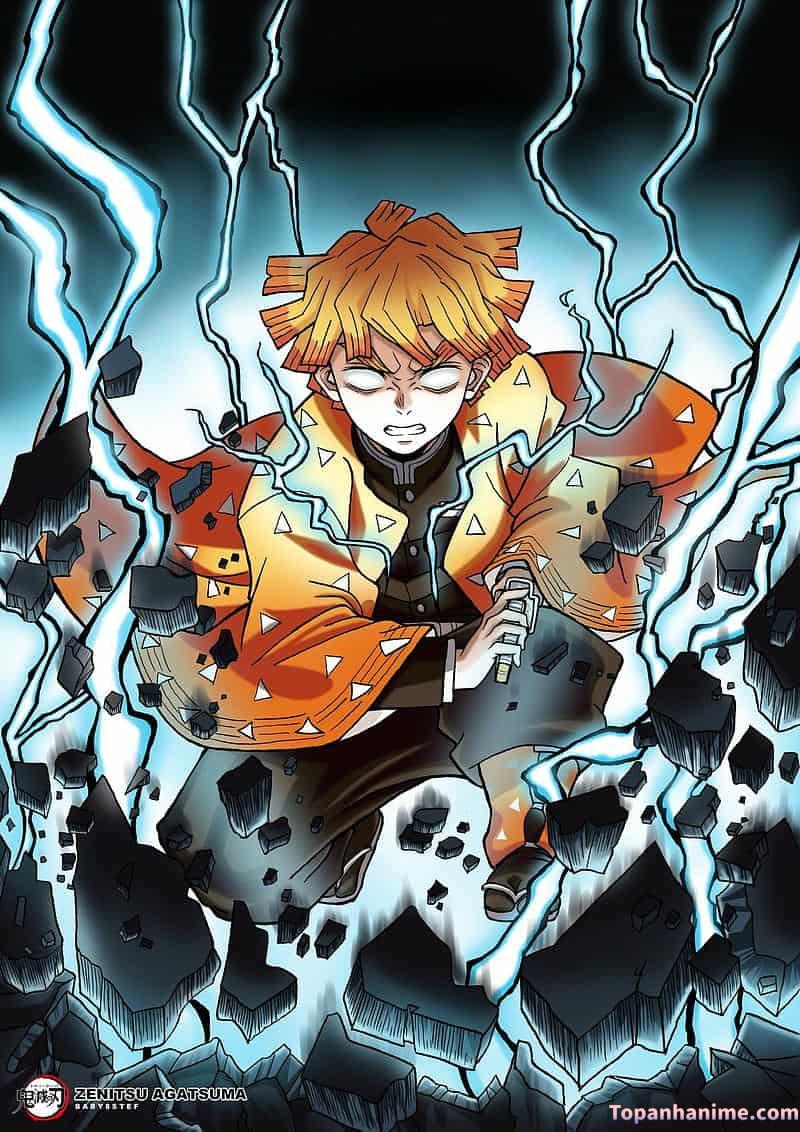 ảnh Zenitsu Agatsuma ngầu đẹp 35