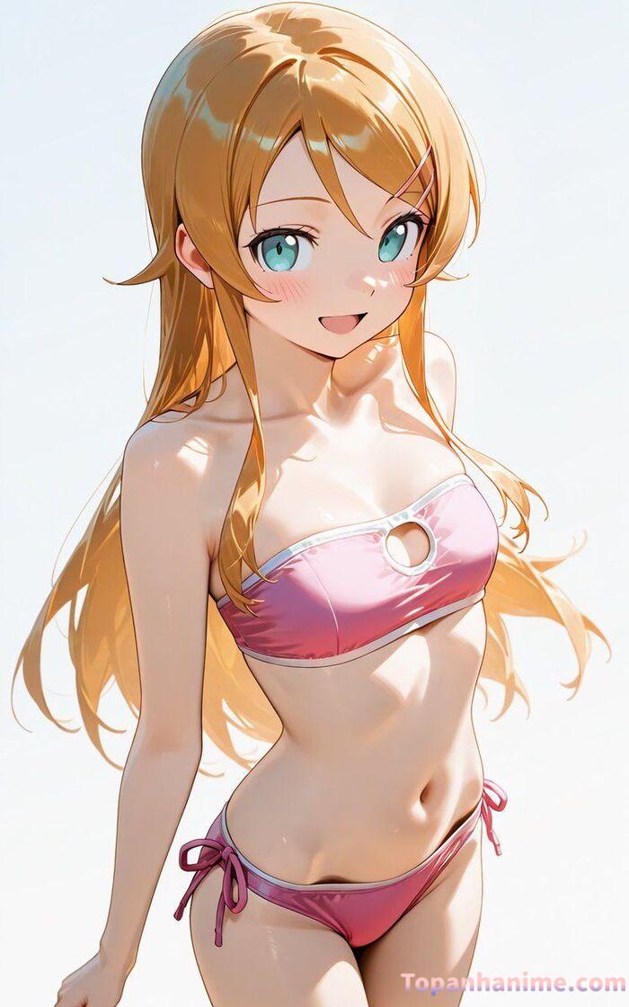 ảnh anime bikini tắm biển 23
