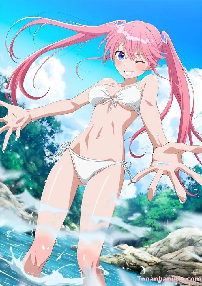 ảnh anime bikini tắm biển 28