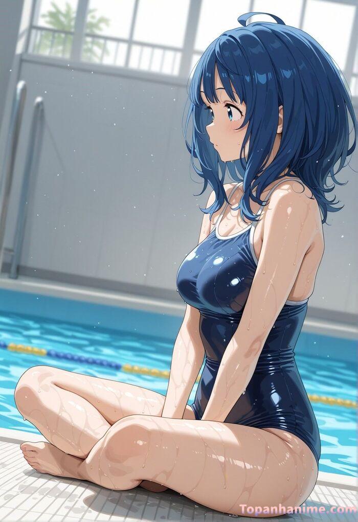 ảnh anime bikini tắm biển 40