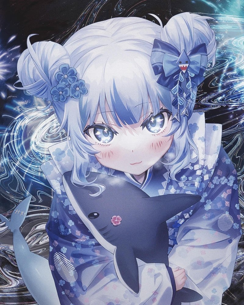 ảnh anime cá mập 26