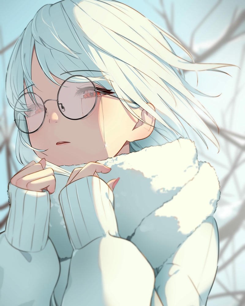 Ảnh anime đeo kính 21