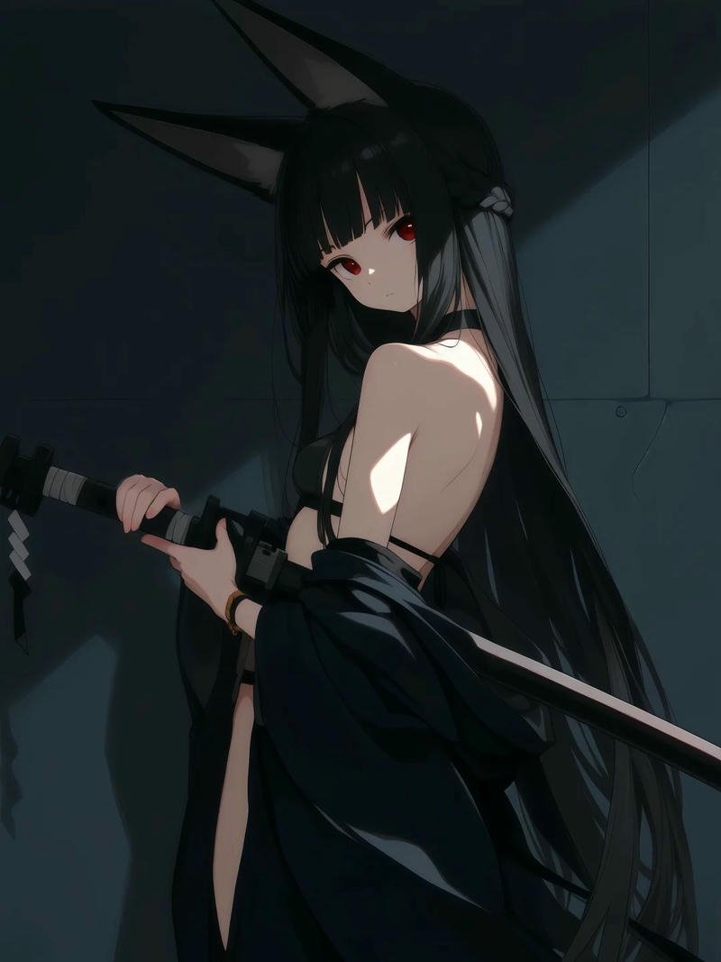 anime nữ cầm kiếm 5