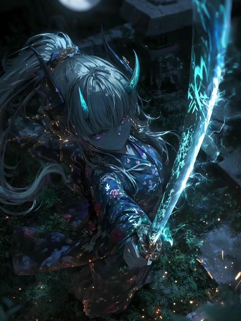 anime nữ cầm kiếm 30