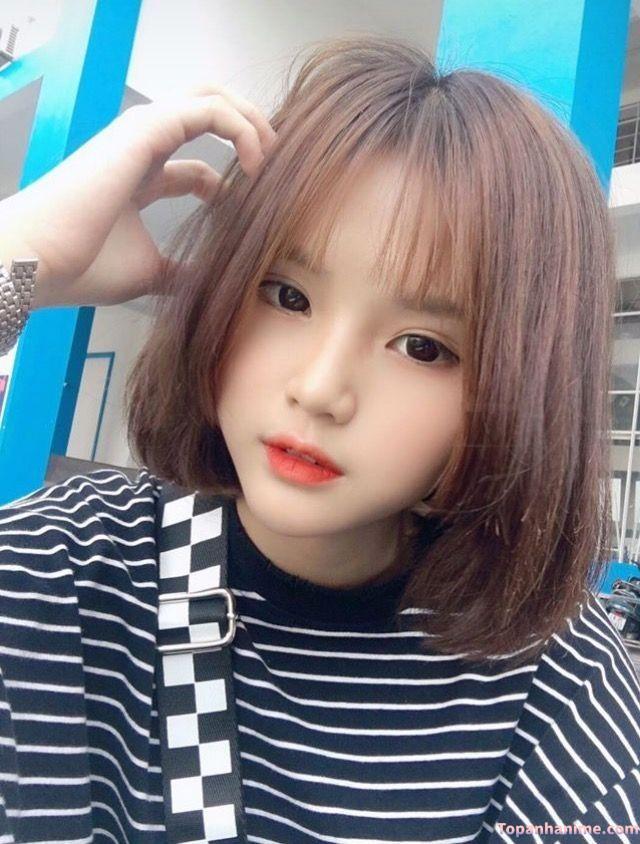 Ảnh gái xinh tóc ngang vai 2k3 12
