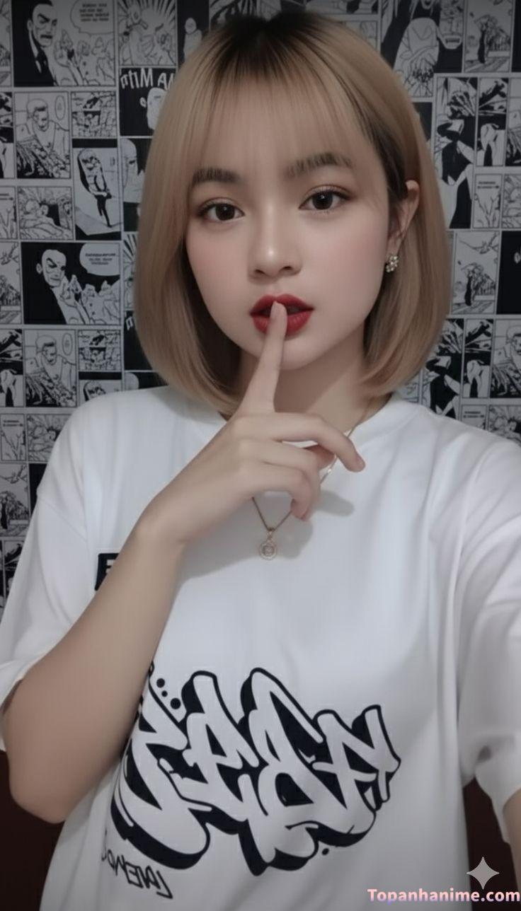 ảnh gái xinh tóc ngắn 2