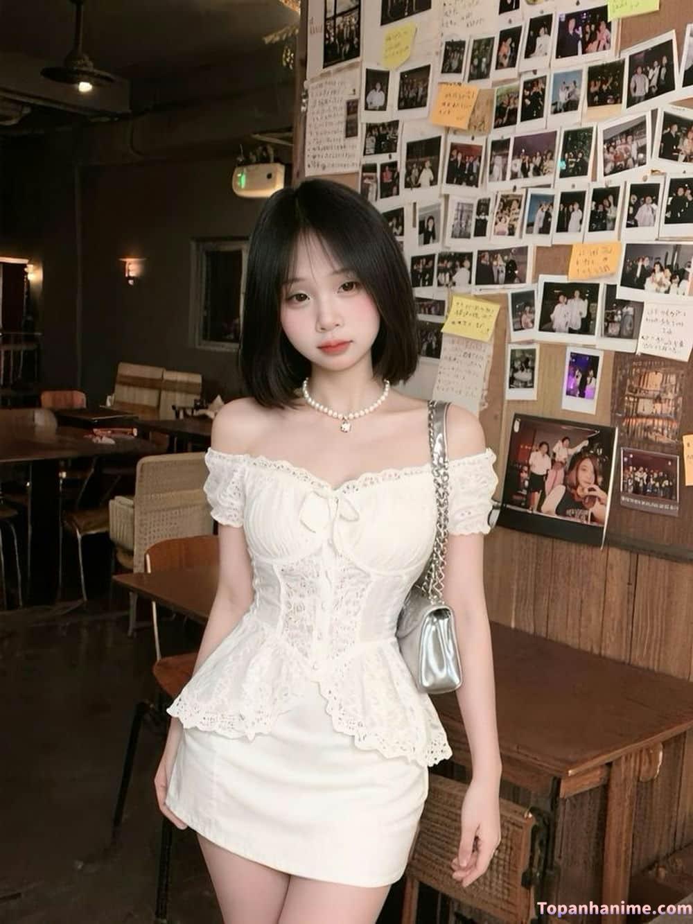 ảnh gái xinh tóc ngắn 4