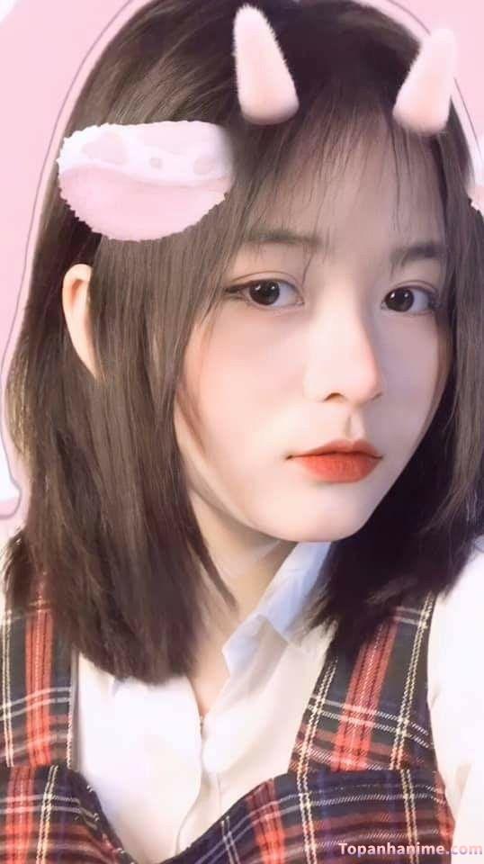 Ảnh gái xinh tóc ngang vai 2k3 33