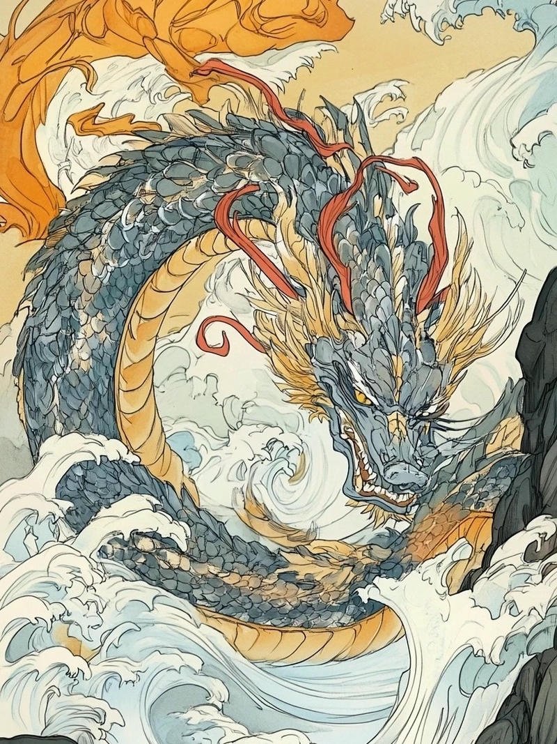 Ảnh rồng anime 4K 25