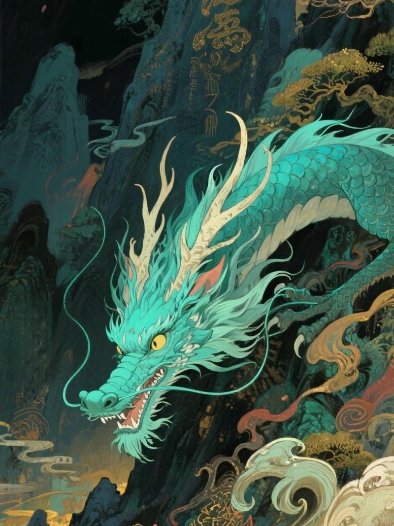 Ảnh rồng anime 4K 34