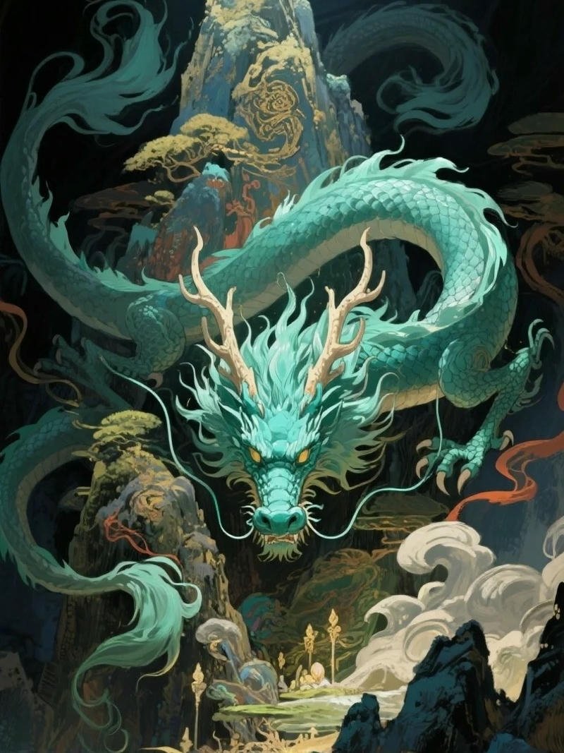 Ảnh rồng anime 4K 18