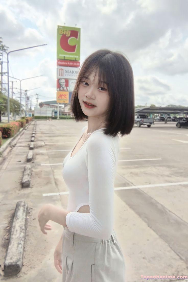 Ảnh gái xinh tóc ngang vai 2k3 36