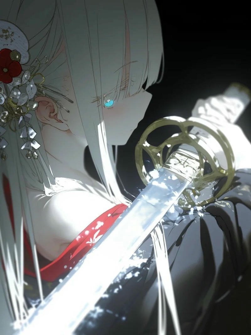 anime nữ cầm kiếm 21