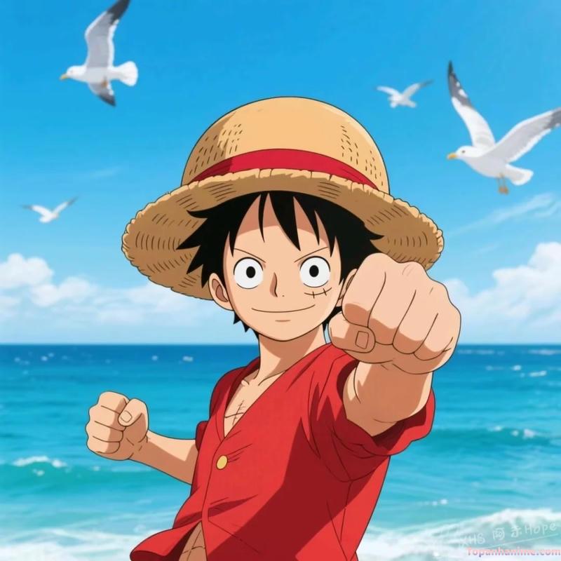 Mẫu ảnh Luffy 7