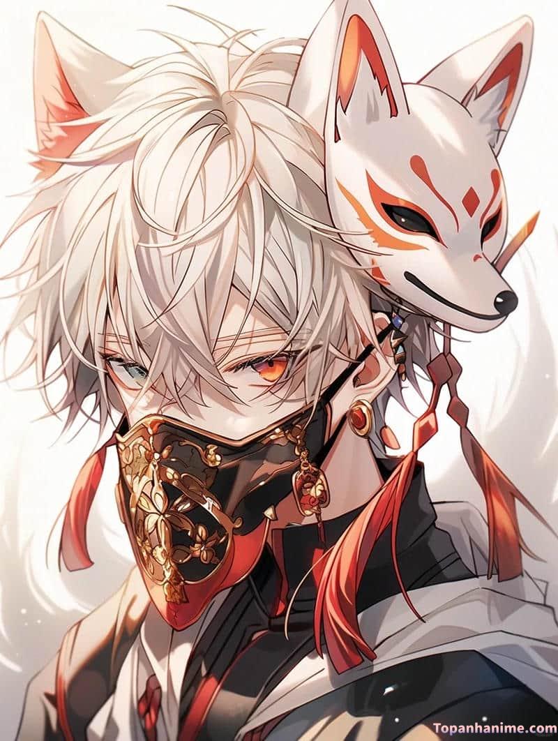 Mẫu ảnh hồ ly anime 33