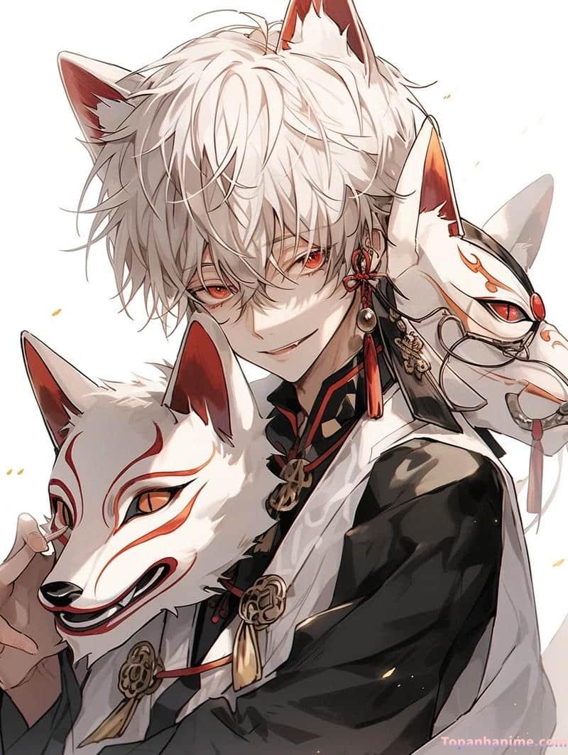 Mẫu ảnh hồ ly anime 26