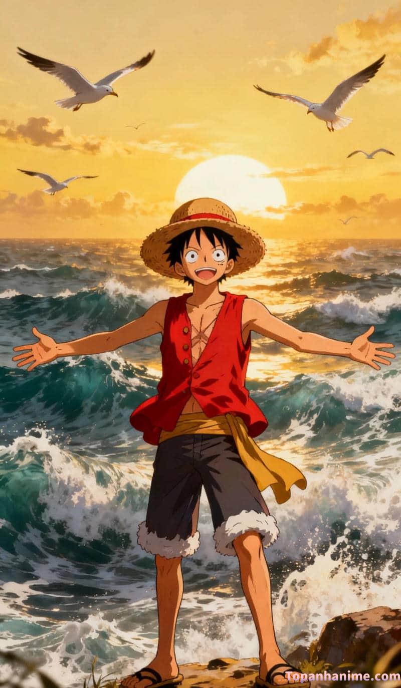 Mẫu ảnh Luffy 11