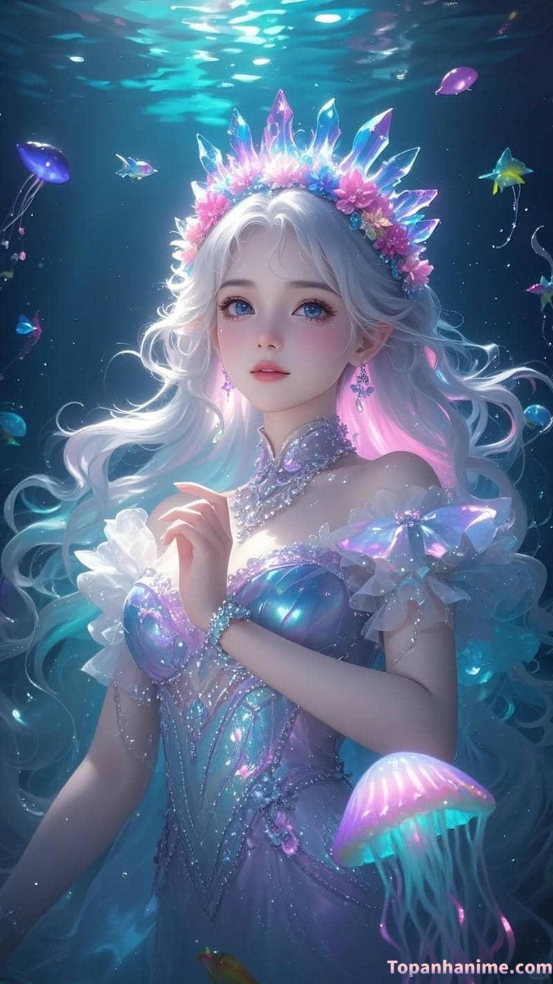 Mẫu ảnh anime công chúa lạnh lùng 12