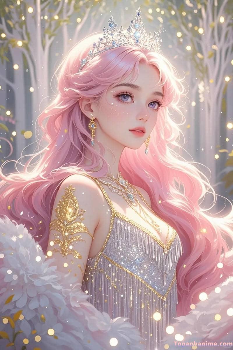 Mẫu ảnh anime công chúa lạnh lùng 10