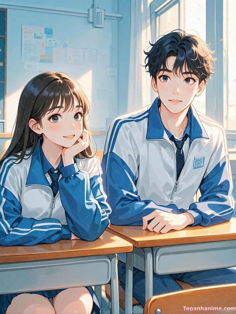 ảnh anime học sinh 10