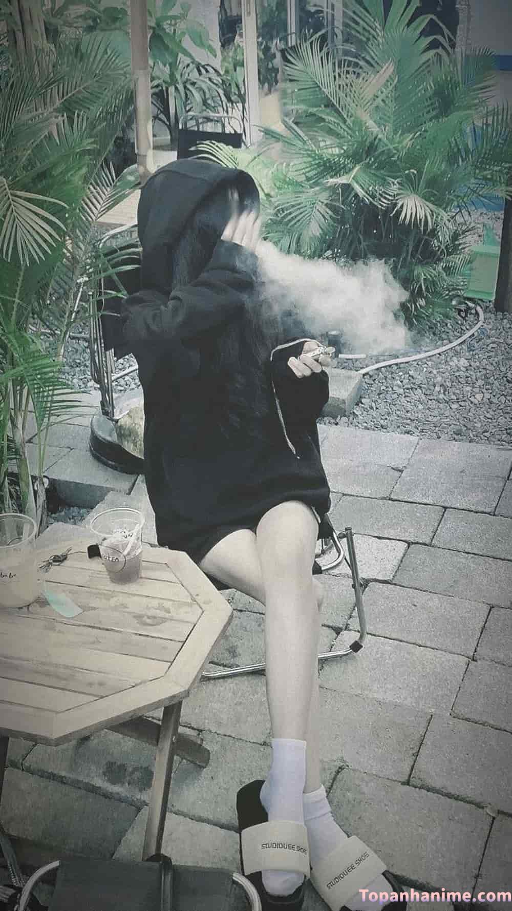 ảnh con gái hút thuốc 3