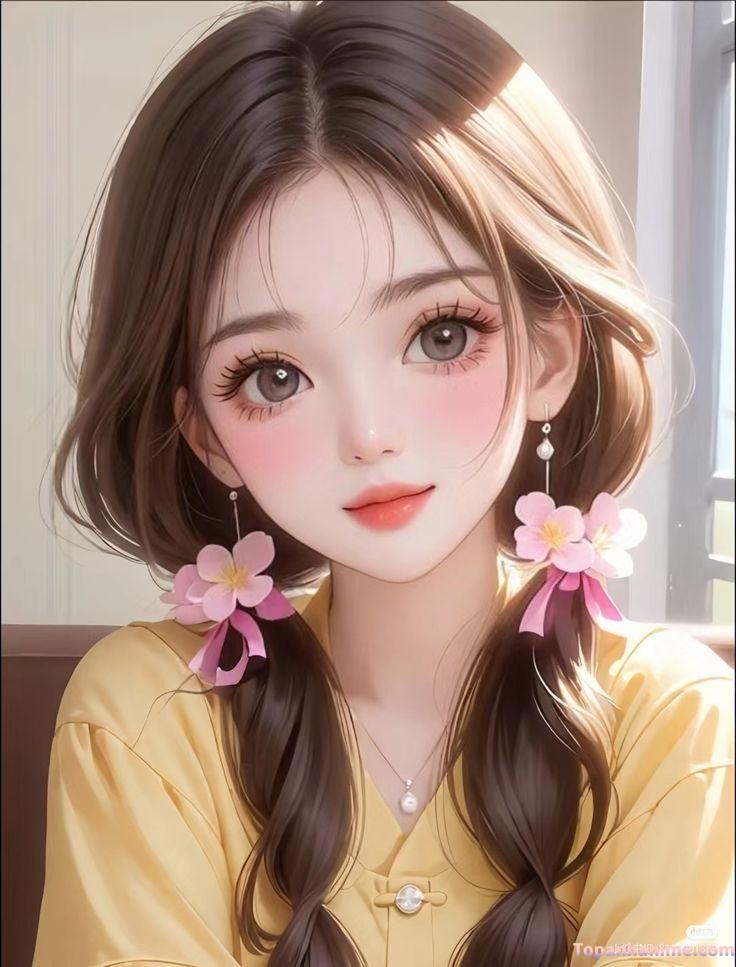 ảnh cô gái hoạt hình 6