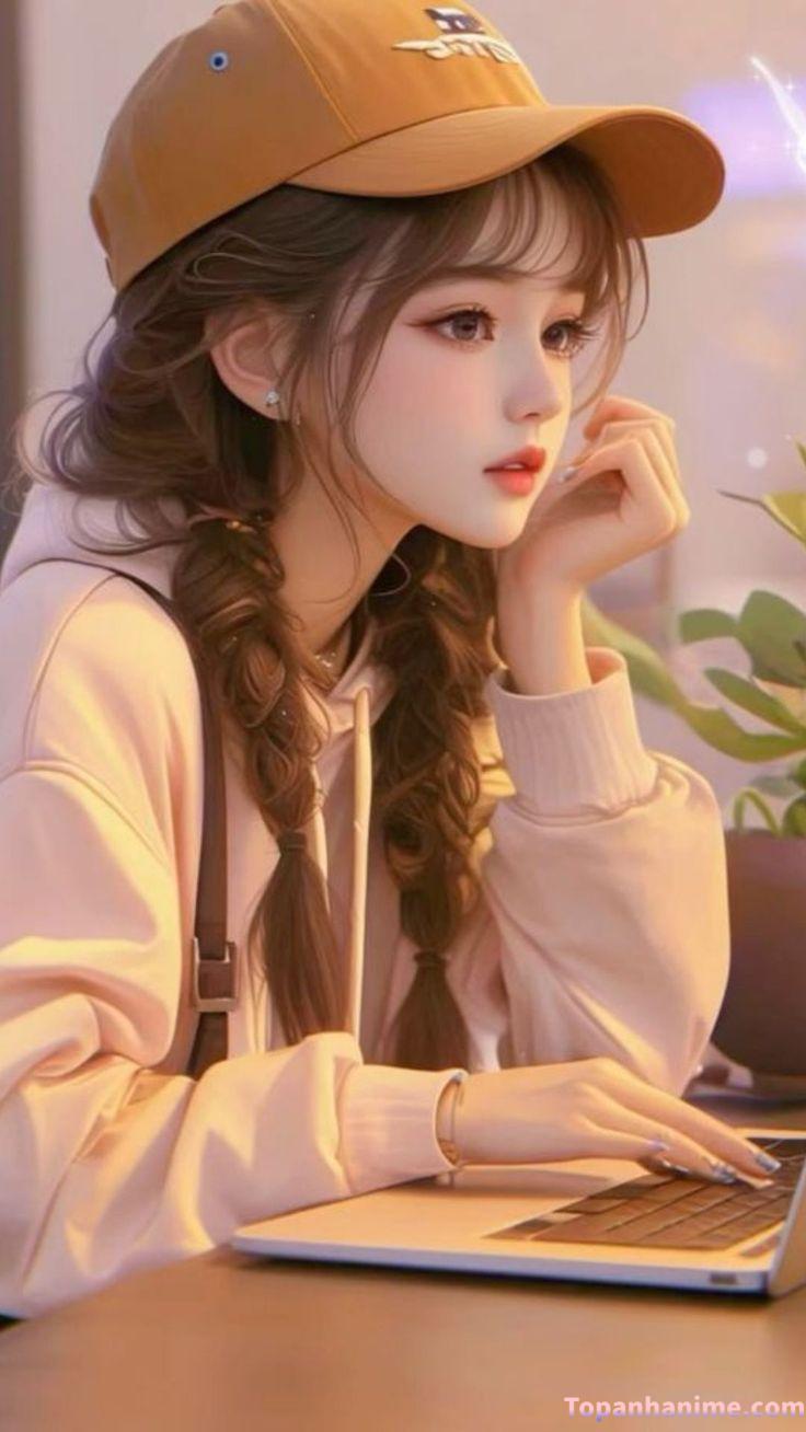 ảnh cô gái hoạt hình 9