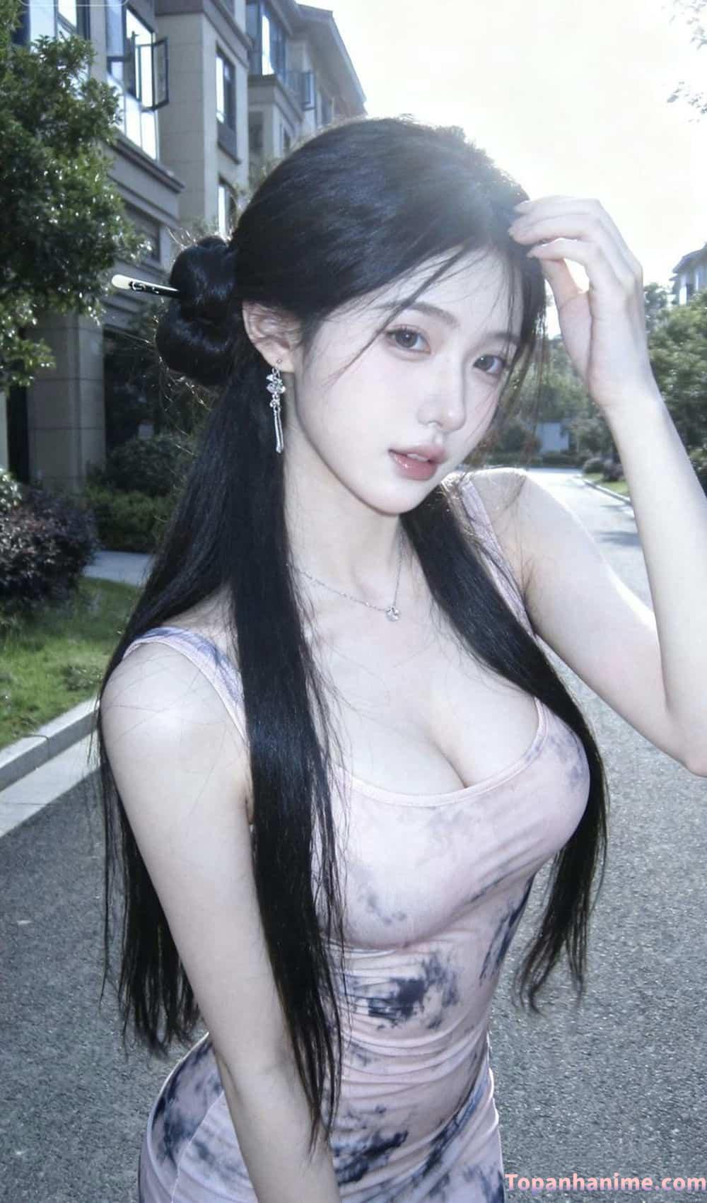 ảnh gái hở hang 6