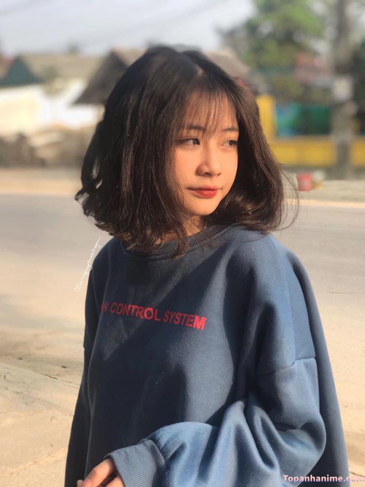 Ảnh gái xinh tóc ngang vai 2k3 42