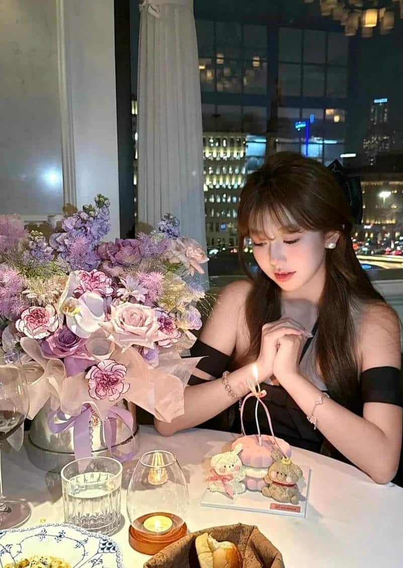 ảnh gái xinh chúc mừng sinh nhật 60