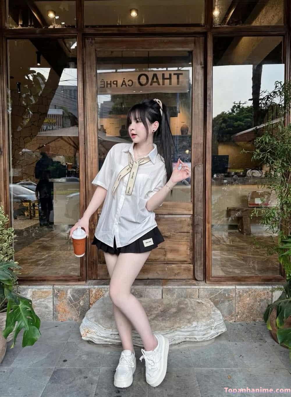 ảnh gái mặc quần ngắn 30