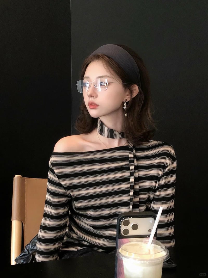 Ảnh gái xinh tóc ngang vai 2k3 61