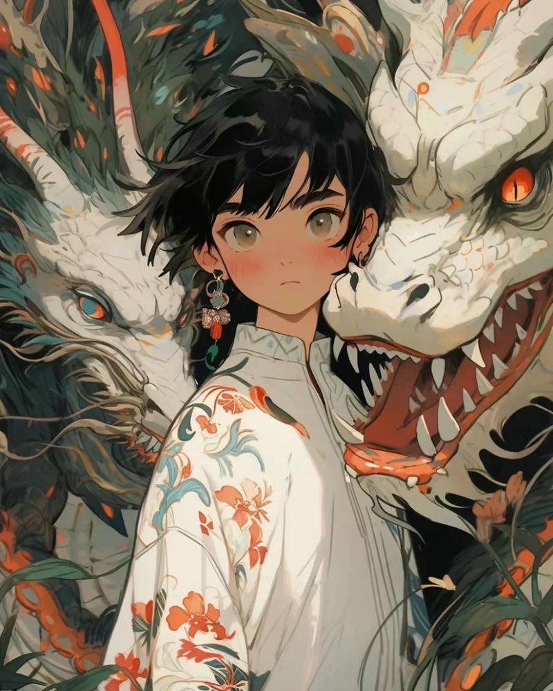 Ảnh rồng anime 4K 12