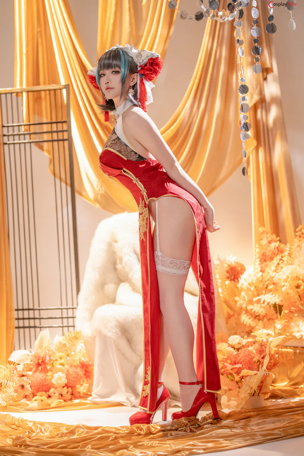 Hoshilily cosplay Cheshire 23