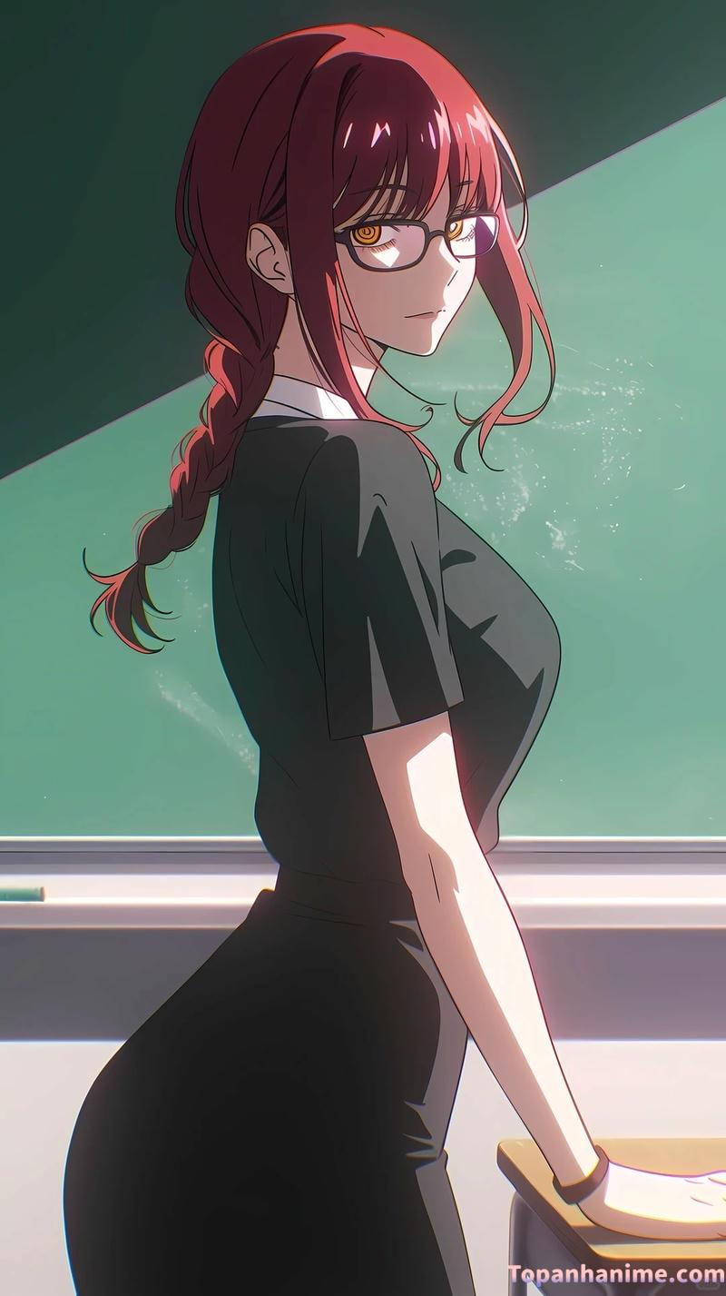 Mẫu ảnh cô giáo anime 18