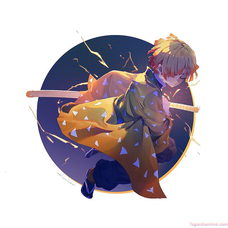 ảnh Zenitsu Agatsuma ngầu đẹp 22