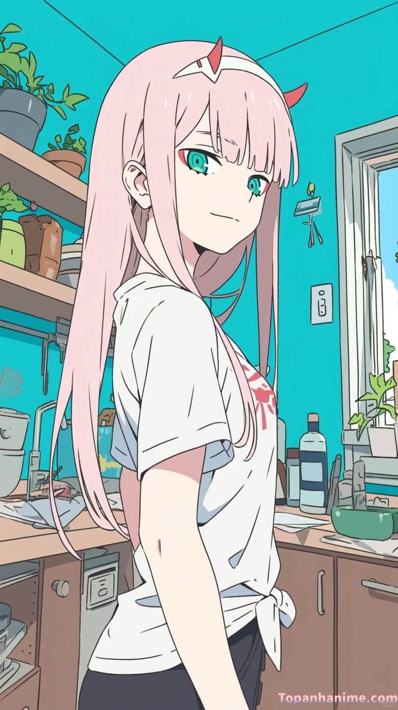 Mẫu ảnh Zero Two 16