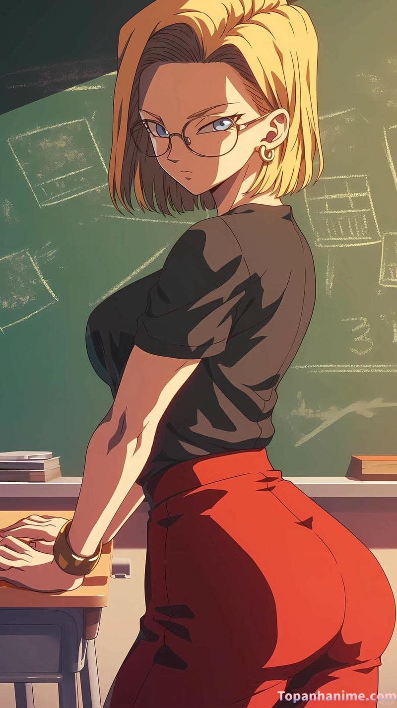 Mẫu ảnh cô giáo anime 19