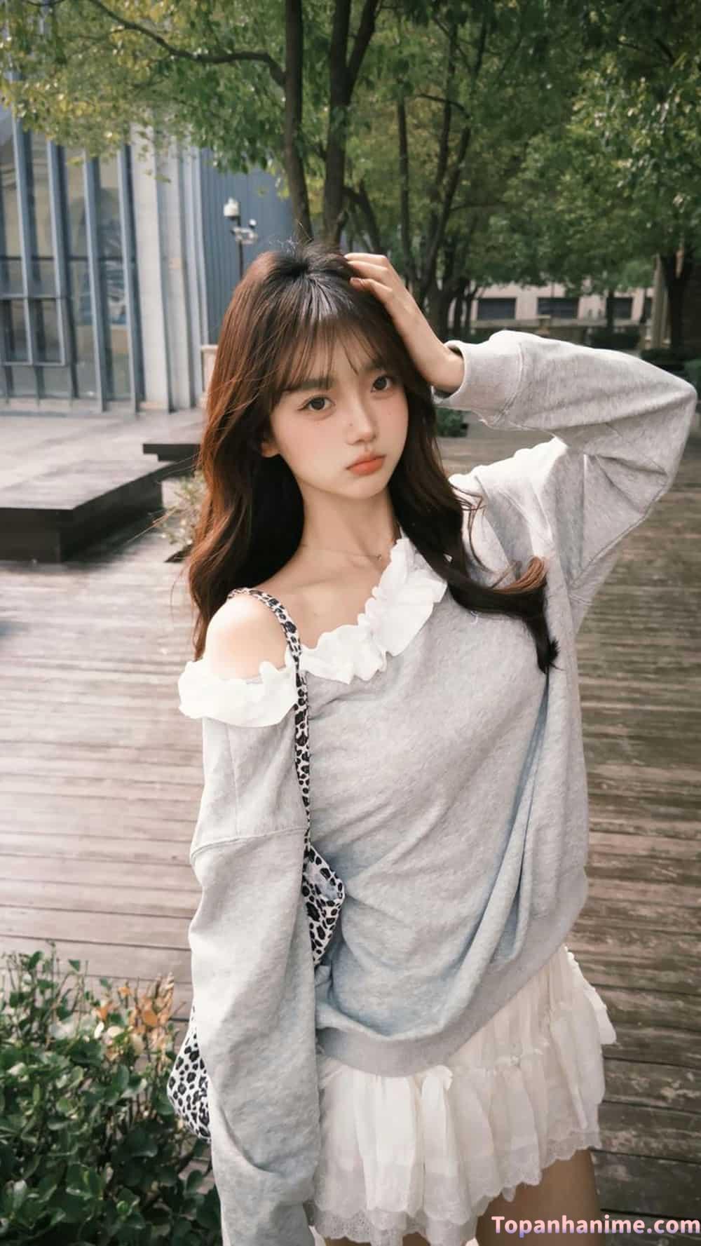 ảnh cô gái quay lưng 19