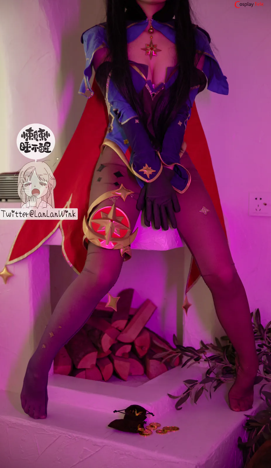 LanLanWink cosplay Mona 21