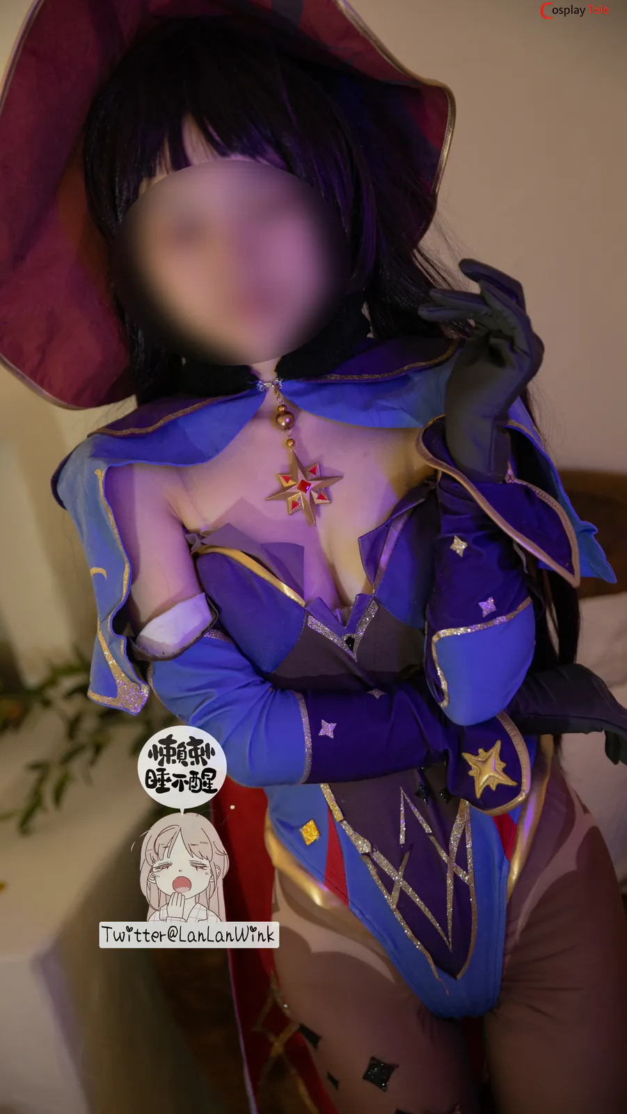 LanLanWink cosplay Mona 9