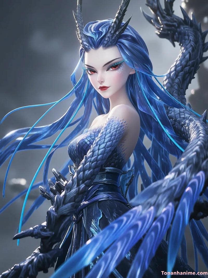 Mẫu ảnh anime công chúa lạnh lùng 19