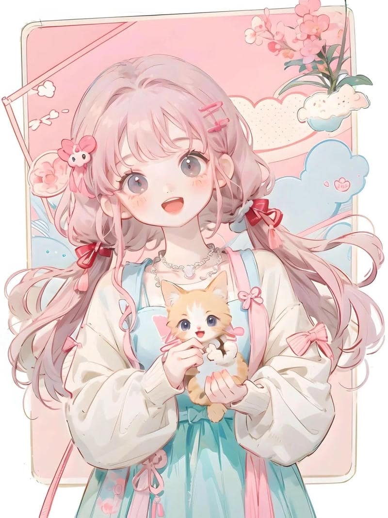 ảnh cô gái hoạt hình 34