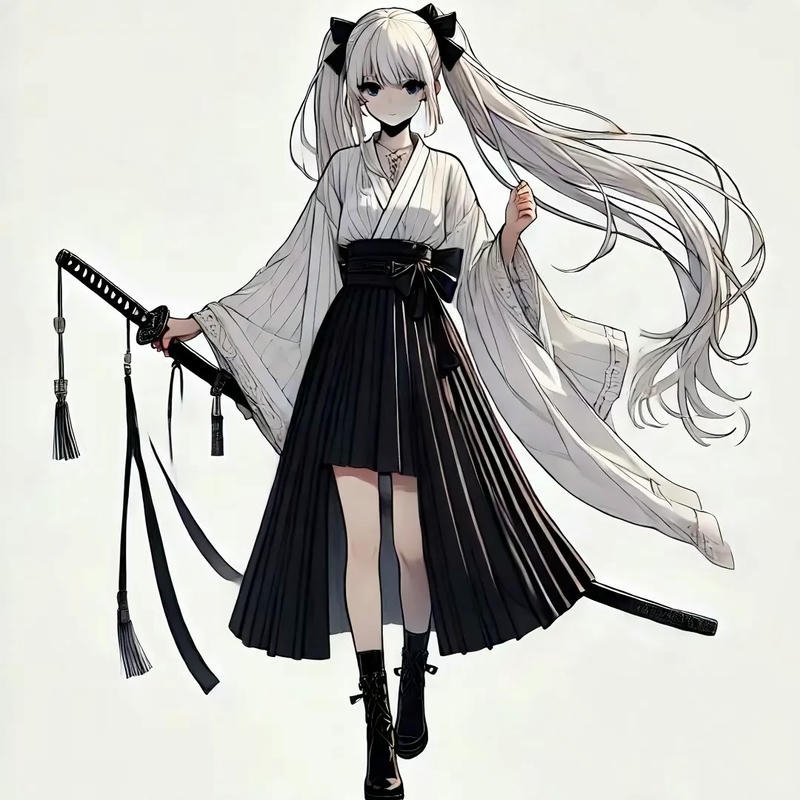 anime nữ cầm kiếm 9